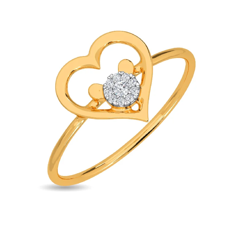 Designer Engagement Bands-The Lucly Ring