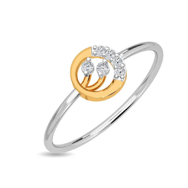 Women’s Gold Engagement Rings-Rayna Ring