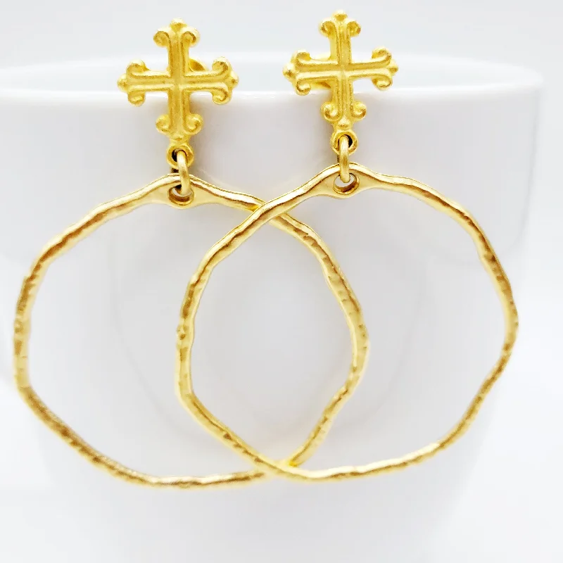 Elegant Gold Drop Earrings-More Precious Than Gold Earrings