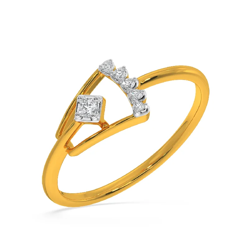 Artistic Diamond Rings-Peytona Ring