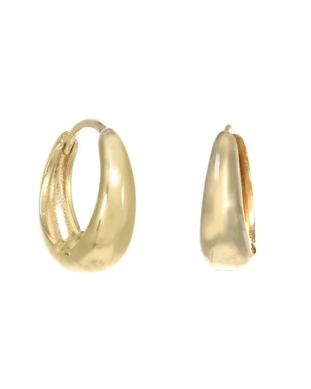 Custom Gold Earrings-Mavis Hoop Earrings