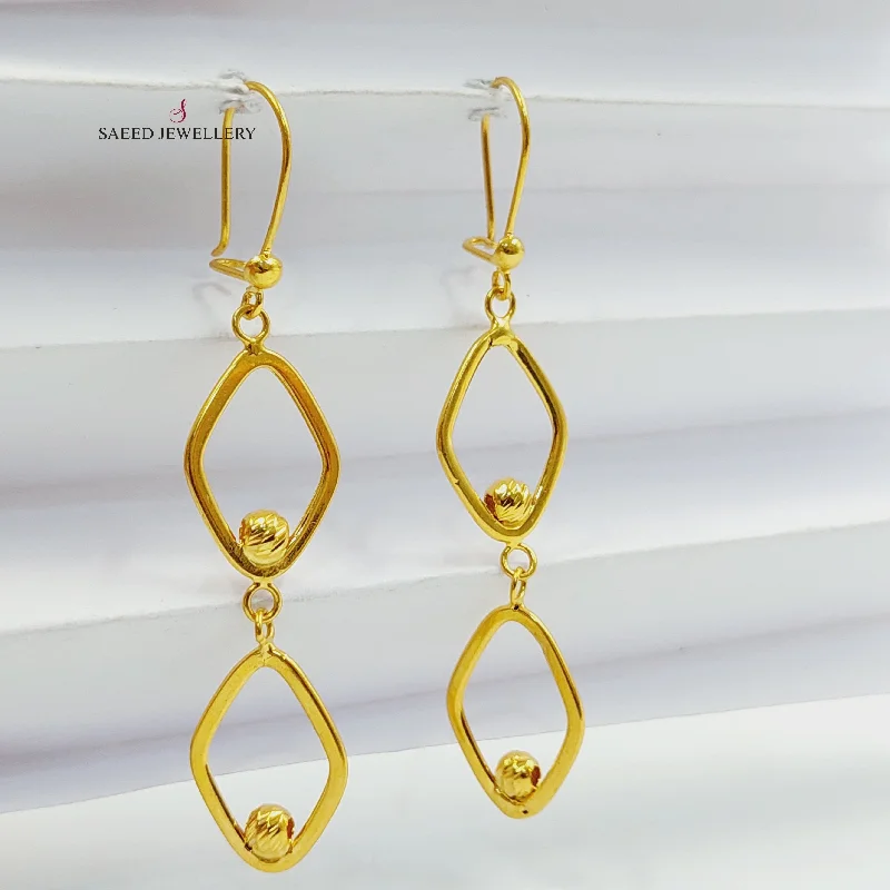 Bold Crystal Earrings-Balls Cuban Links Earrings