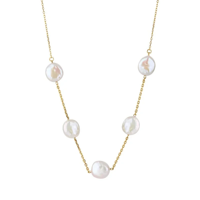 Luxury Custom Necklaces-Palmer Pearl Necklace