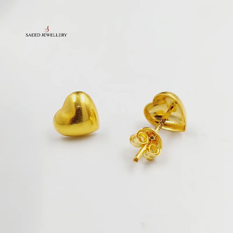 Colorful Drop Stud Earrings-Sanded Screw Earrings