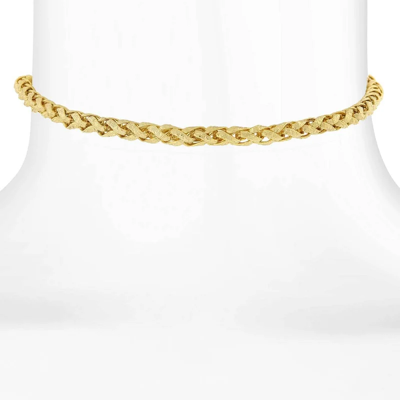 Travel Necklaces-1928 Jewelry Gold Ponytail Rope Chain Choker Necklace 12" + 5" Extender