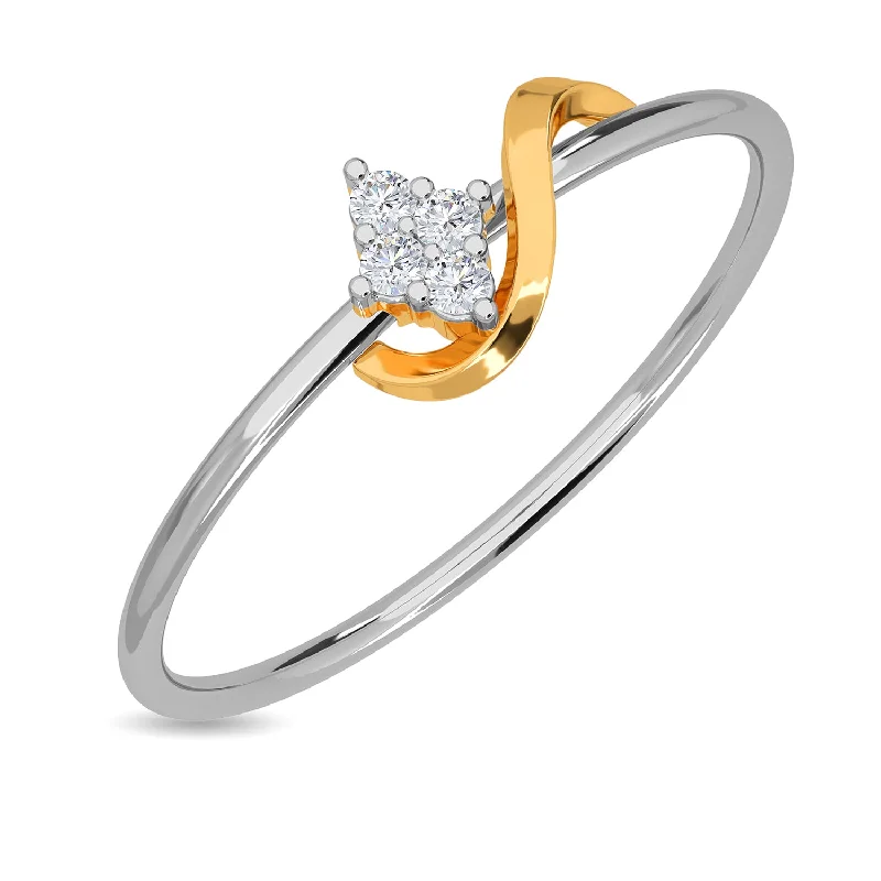 Luxury Diamond Wedding Bands-Zarria Ring