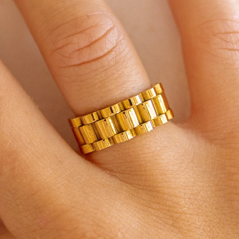 Men’s Gold Rings-Lineage Ring Gold