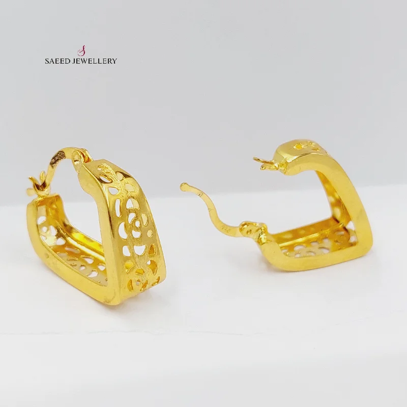 Large Gold Hoop Earrings-Deluxe Hoop Earrings