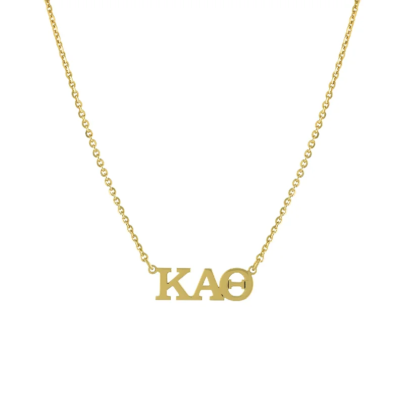 Unique Pendant Necklaces-Sorority Necklace