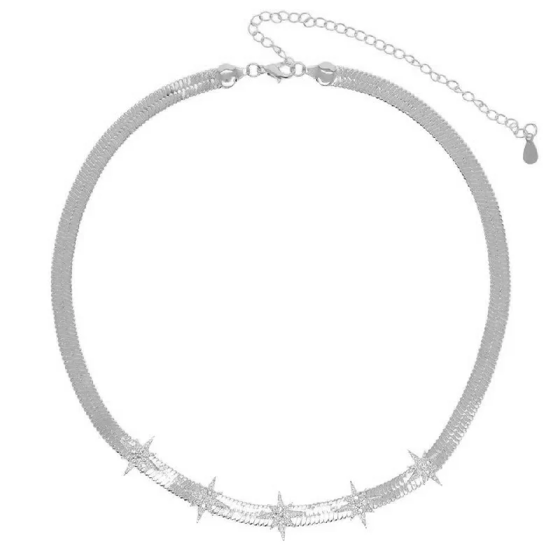 Bridal Set Necklaces-Sasha Star Necklace