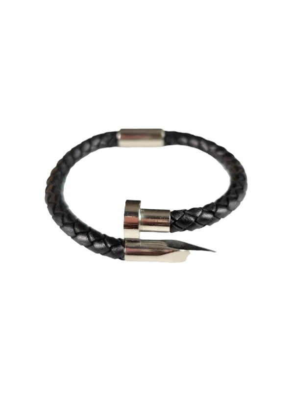 Men’s Customizable Friendship Bracelets-The Detrick Leather Bracelet Collection