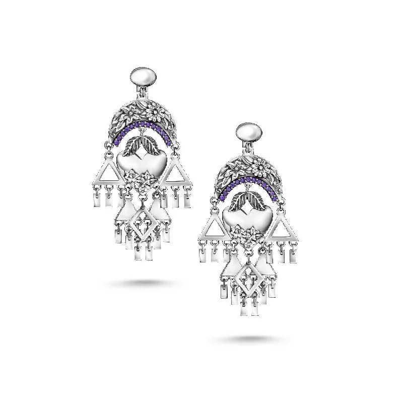 Adjustable Drop Earrings-Fallahy Heart Earrings