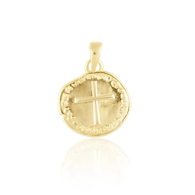 Elegant Pendant Necklaces-Amelia Coin - Small