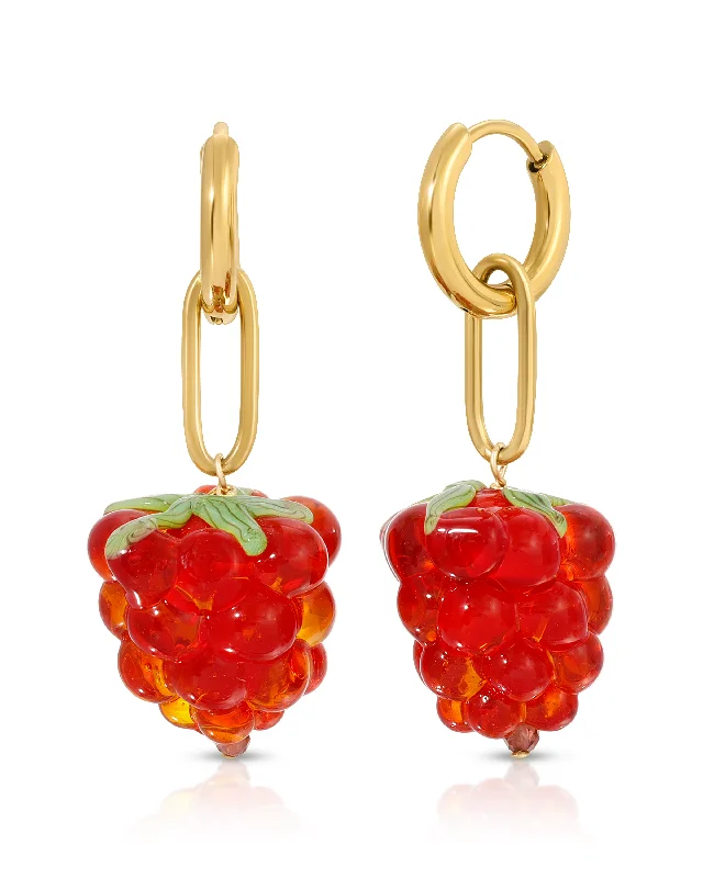 Artistic Stud Earrings-Guinda Hoops