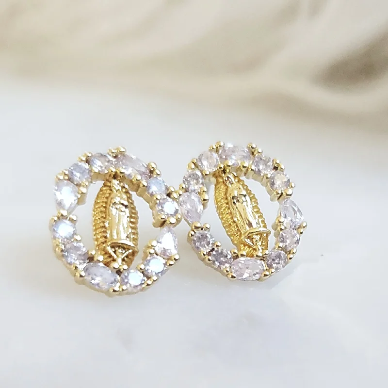 Luxury Earrings for Weddings-Queen of Heaven Earrings